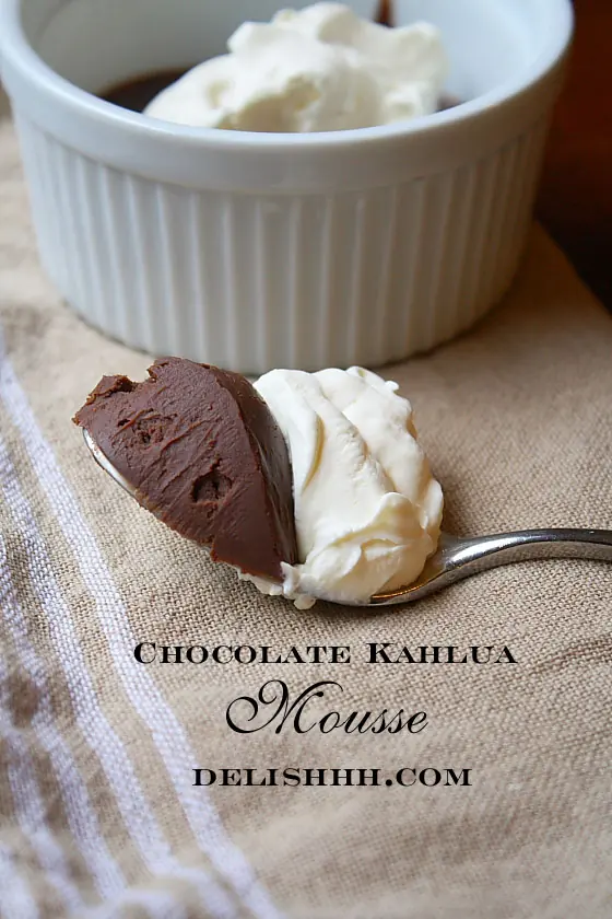 Chocolate Kahlua Mousse