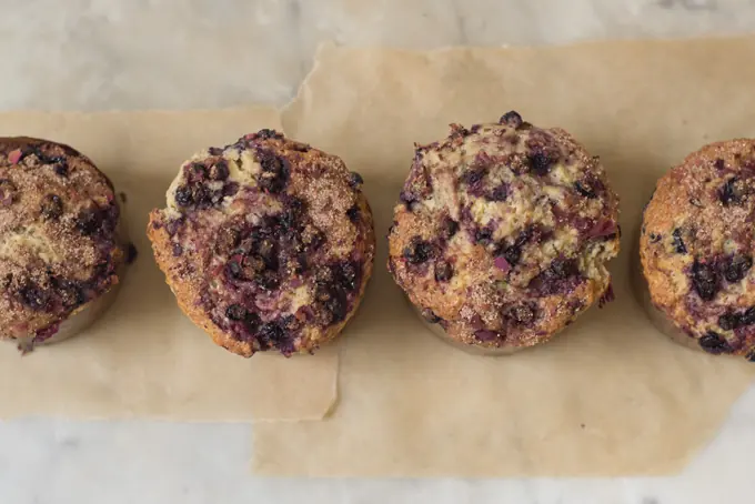 Buttermilk Berry Muffins